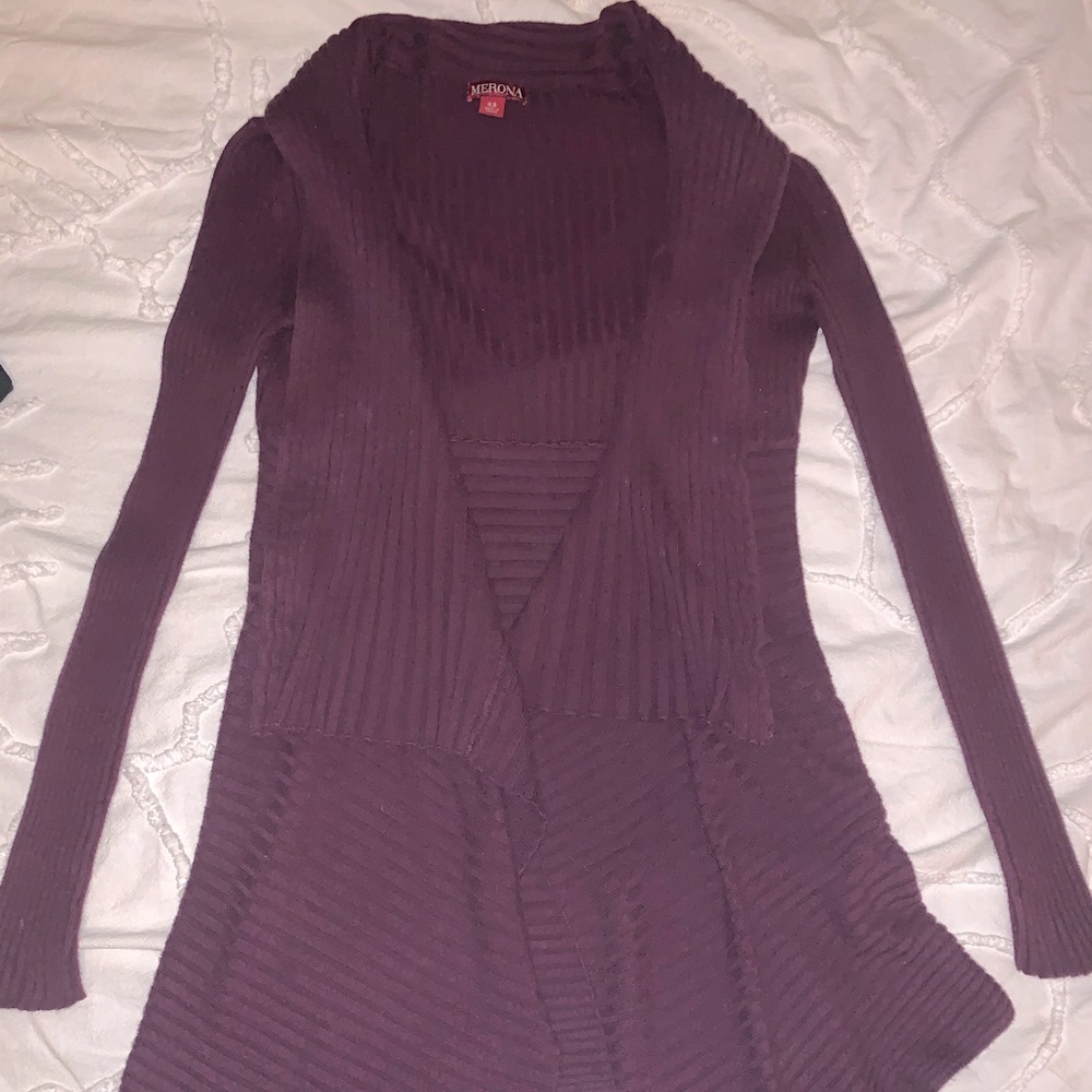 Tappered cardigan